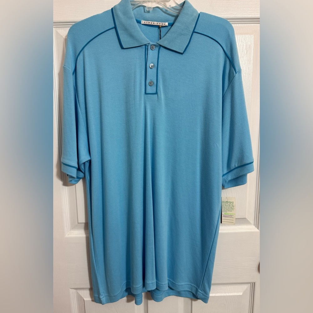 Linea Dôme Light Blue Polo Shirt